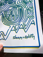 Load image into Gallery viewer, Sleepy x Spliffy Trippy Collab Poster