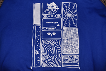 Load image into Gallery viewer, "Under The Sun" Trippy Hoodie, Blue