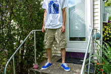 Load image into Gallery viewer, Trippy Streetwear - Blue Cat Custom Vans