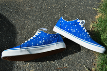Load image into Gallery viewer, SLEEPY DESIGN's blue custom vans