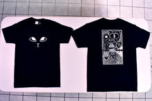 Load image into Gallery viewer, &quot;Vibrations&quot; T-Shirt, Black [SLEEPY.DESIGN] - SLEEPY.DESIGN
