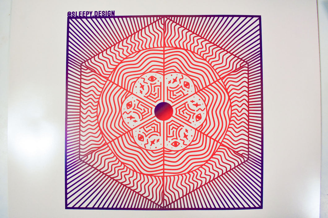 Mandala Art Print / Poster [SLEEPY.DESIGN]