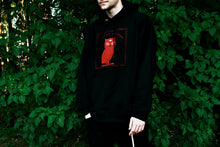 Load image into Gallery viewer, Black Owl Hoodie [SLEEPY.DESIGN] - SLEEPY.DESIGN
