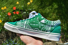 Load image into Gallery viewer, &quot;You Are Not Alone&quot; Wavy Custom Vans [SLEEPY.DESIGN] - SLEEPY.DESIGN
